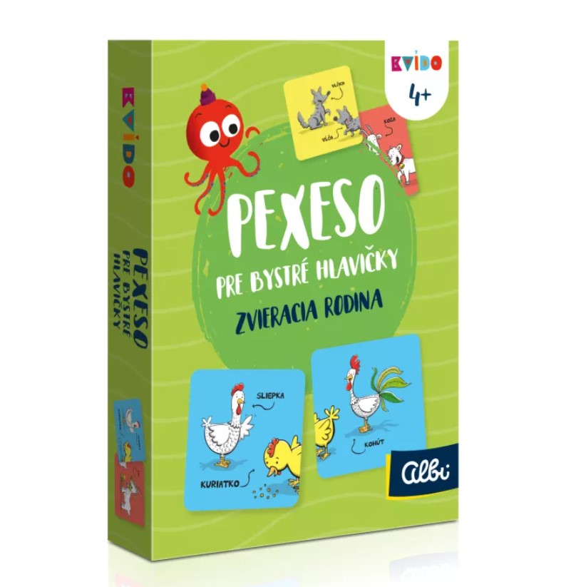 KZR_Kvido-Pexeso_Zvieracie_rodiny