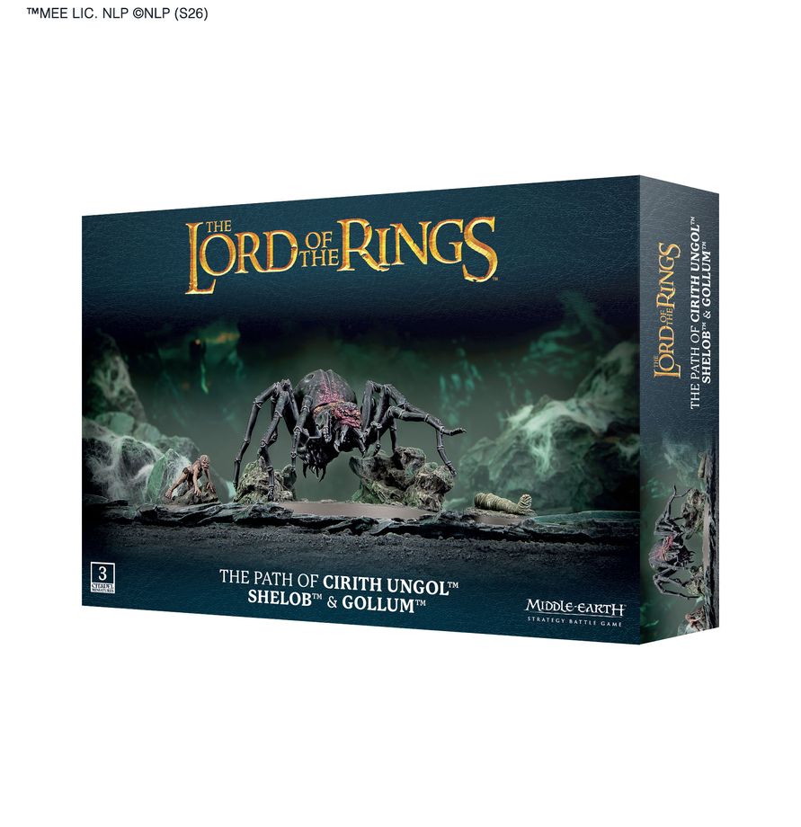 30-102_MiddleEarthPathOfCirithUngolShelobAndGollum