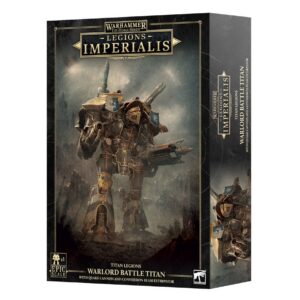 Legions Imperialis: Warlord Titan with Quake Cannon and Conversion Beam Extirpator1