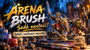 Súťaž v maľovaní Warhammer TableTopArena - Arena Brush